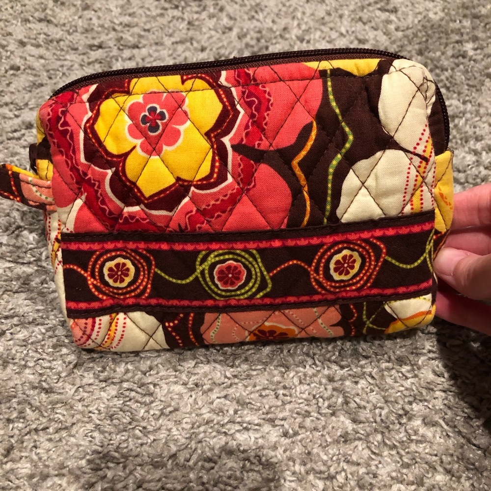 Vera Bradley Retired Cosmetic Bag Buttercup Pattern